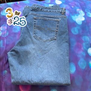 faded glory straight fit jeans